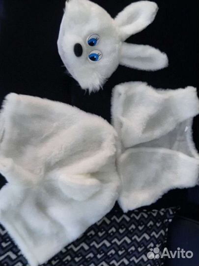 Костюм новогодний зайчика