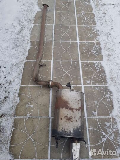 Глушитель правый Toyota Camry V50