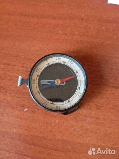 Компас СССР, в кожаном футляре