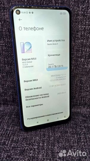 Телефон Xiaomi note 9 4/128gb