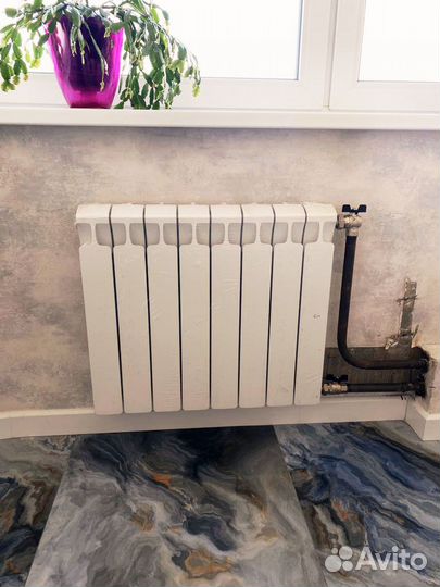 Замена батарей и Радиаторов отопления