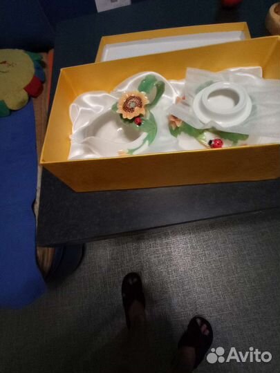 Набор для чая, керамика Ручная работа