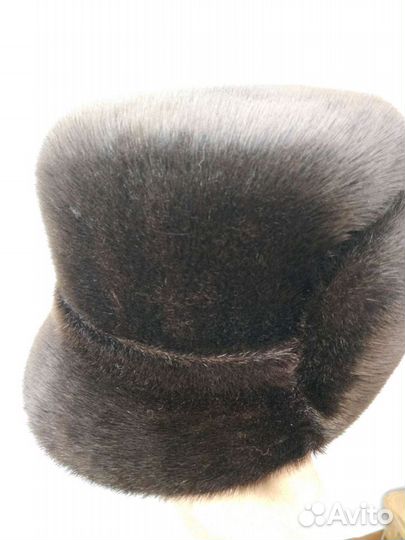 Шапка мужская норка 55-56