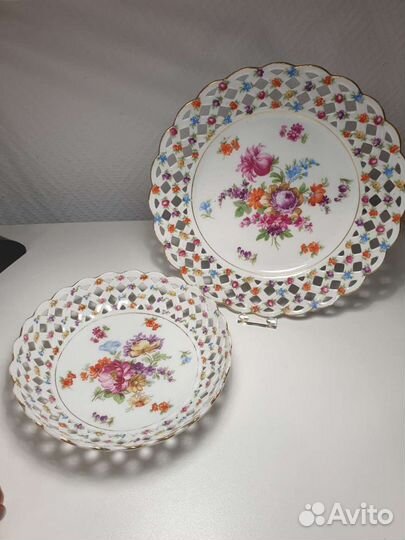 Конфетницы. Блюдо. Тарелки. Германия