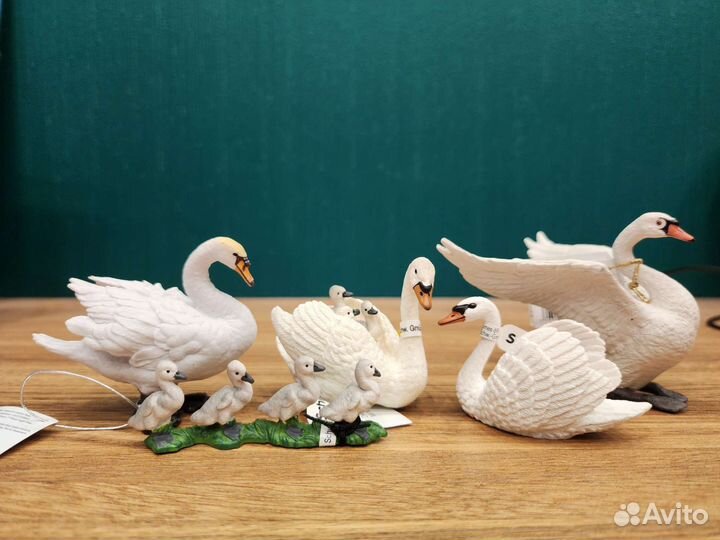 Фигурки птиц Schleich, Collecta, Papo