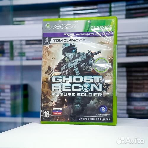 Tom Clancy ghost Recon future soldier Xbox 360 (об