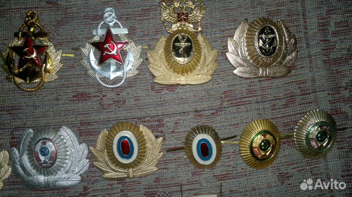 Звездочки,эмблемы, погоны состояние новое, СССР