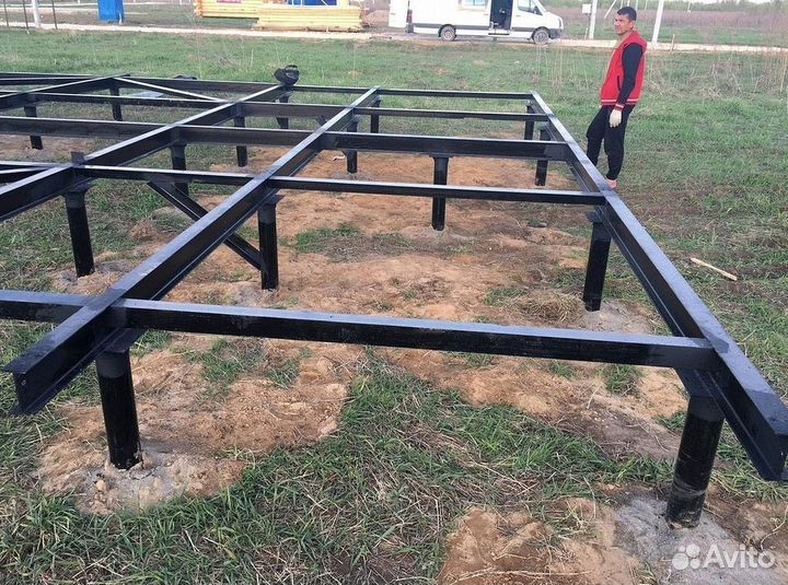 Винтовые сваи, доставка, монтаж