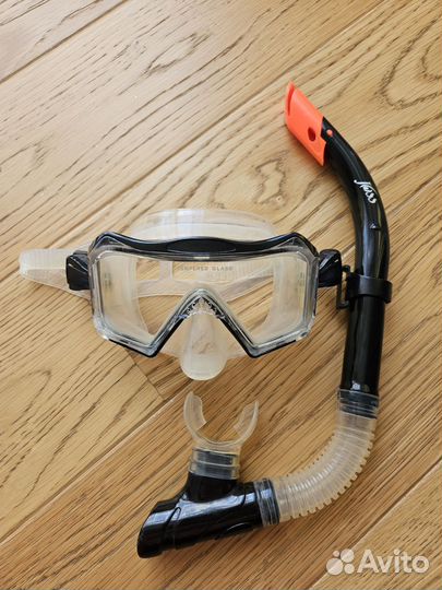 Маска для плавания с трубкой Joss взрослая