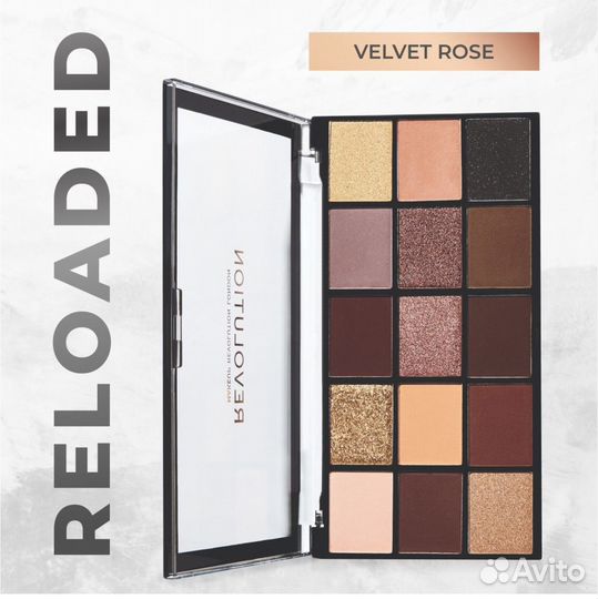 Новая, Палитра теней Revolution из Англии