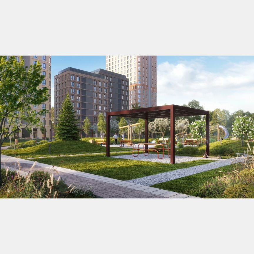 3-к. квартира, 64,9 м², 12/37 эт.