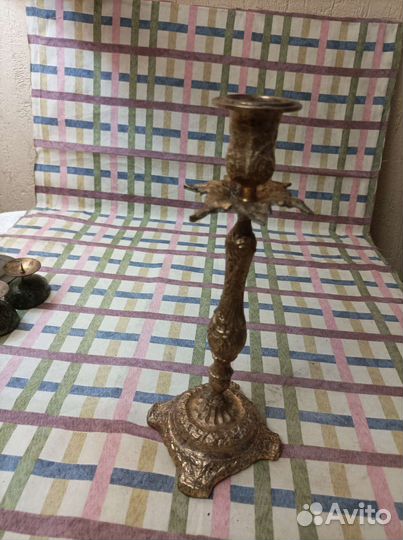 Бронзовые подсвечники