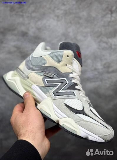 New Balance 9060 gore-TEX Серо бежевые