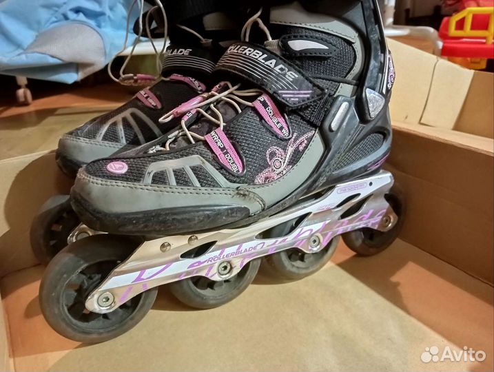 Роликовые коньки rollerblade spark xt 84 w. 38р