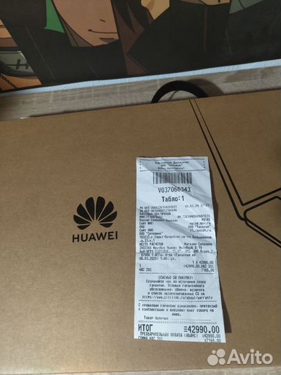 Ноутбук Huawei matebook d15 r7