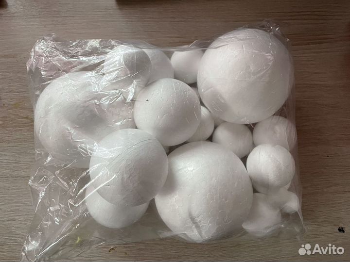 Пенопластовые шарики