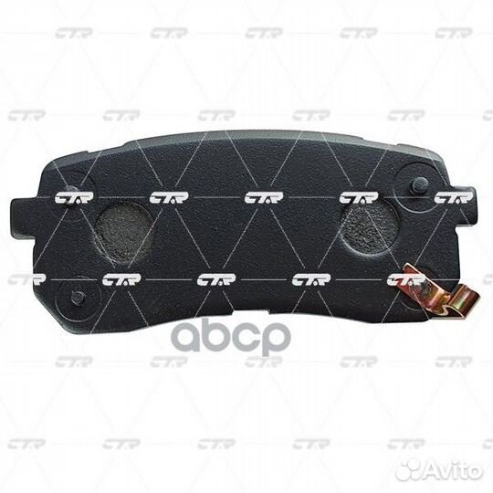 Колодки тормозные дисковые зад GK0544 CTR