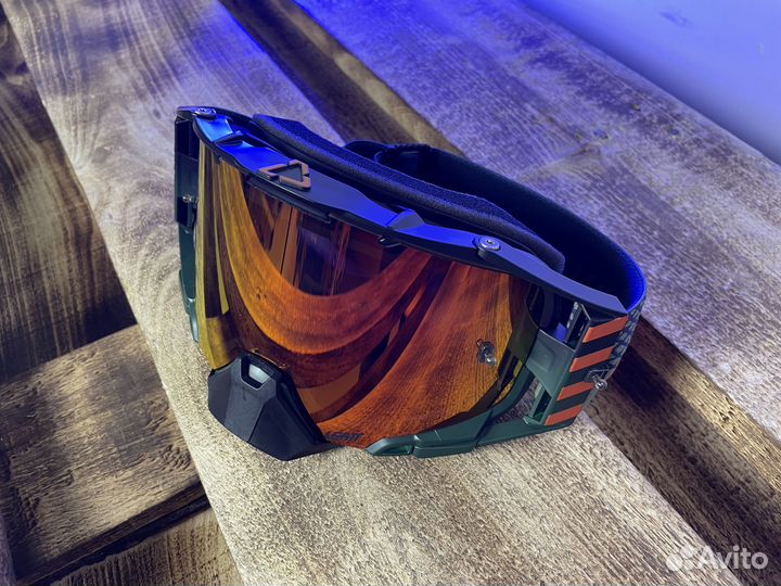 Очки Leatt Velocity 6.5 Iriz Cactus Red 28