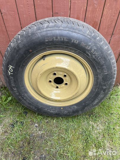 Запасное колесо на Мазду сх-7