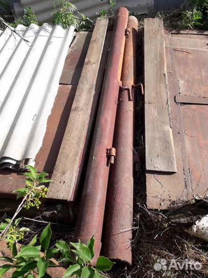 Трубы металлические бу разные