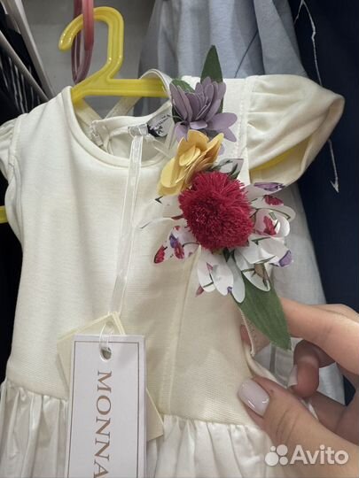 Детское платье monnalisa с ремешком