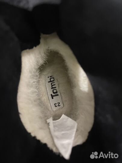 Ботинки зимние 23 размер