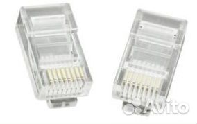 Коннектор Gembird LC-8P8C-001 RJ-45 кат.5e 8P8C 10
