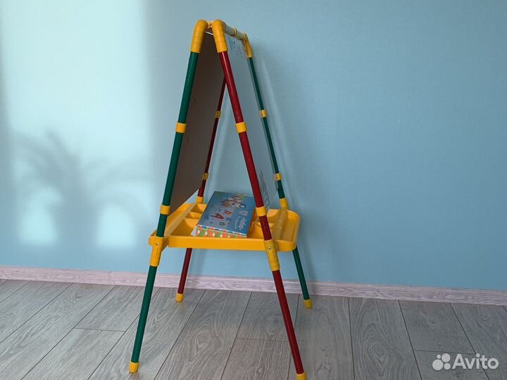 Мольберт двухсторонний детский ника