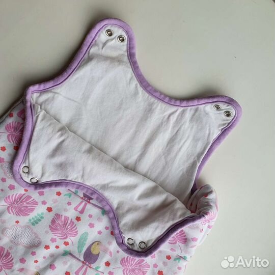 Пеленка кокон для новорождённых, спальный мешок