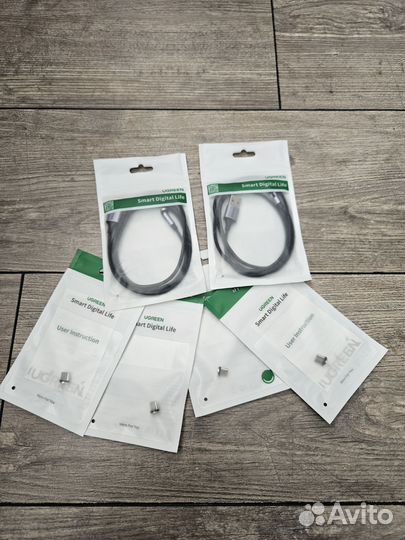 Магнитный зарядный USB-кабель Type-C Ugreen