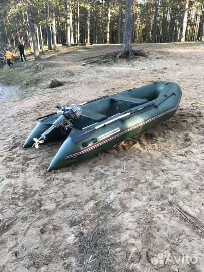Лодка nissamaran 320 + лодочный мотор yamaha 3