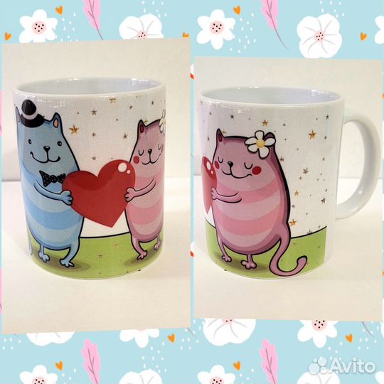 Кружка керамическая с принтом