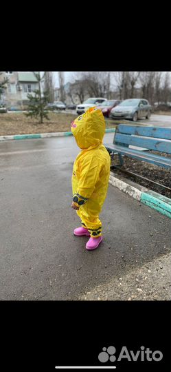 Комбинезон дождевик детский