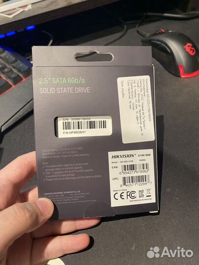 SATA 3 SSD Hikvision 2 Tb (1920 Gb)