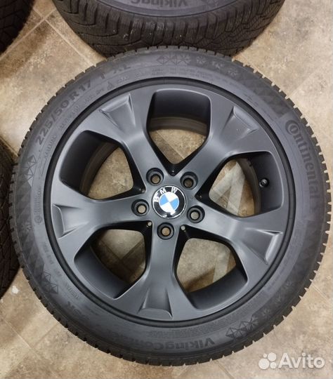 Комплект зимних нешип. колес r17 BMW на дисках
