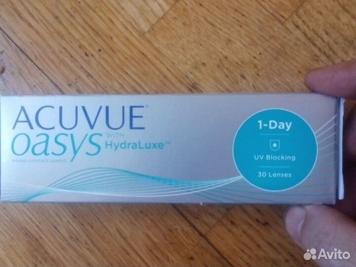 Линзы acuvue oasys