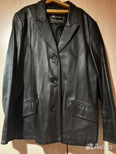 Куртка кожаная женская