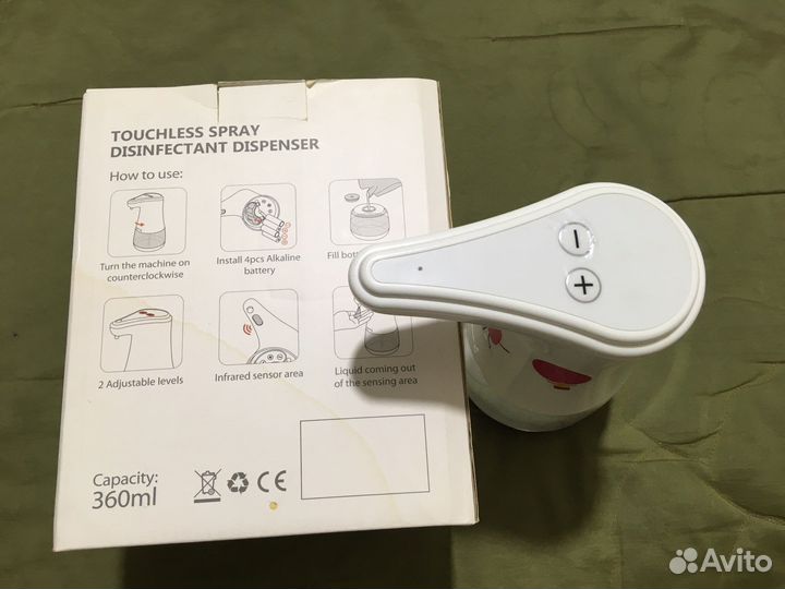 Дозатор для антисептика
