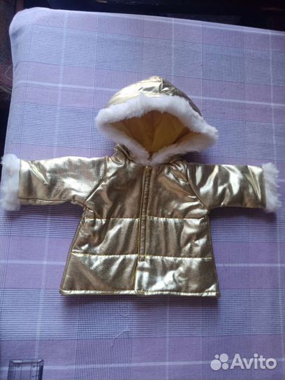 Курточка с капюшоном для куклы до 43 см