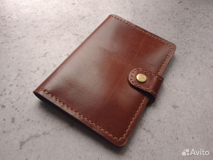 Обложка для автодокументов кожа