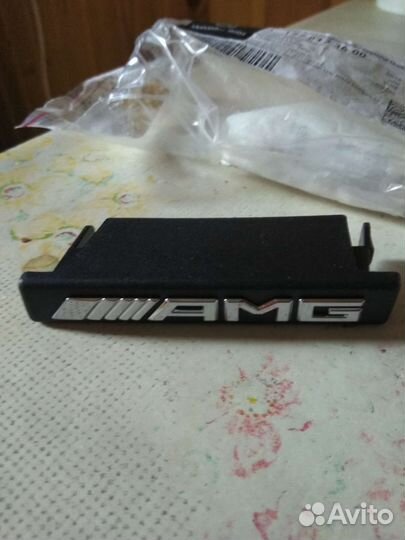 Табличка на решетку радиатора Мерседес амг
