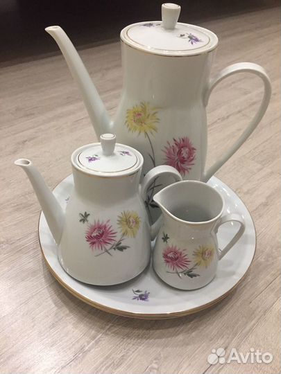 Нежный фарфоровый сервиз Германия, 5 позиций