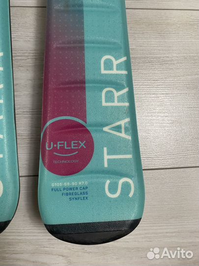 Горные лыжи Elan Starr 110 + палки Cober eagle jr