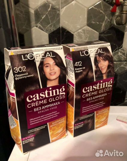 Краска для волос Лореаль, Гарньер