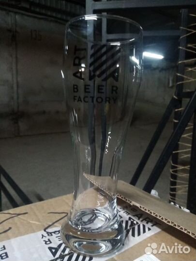 Пивные бокалы новые в коробке (посуда для кафе)