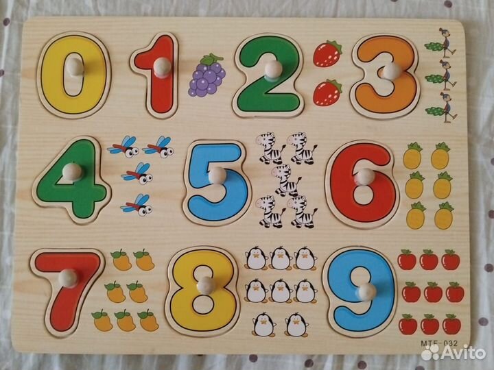 Пазлы вкладыши