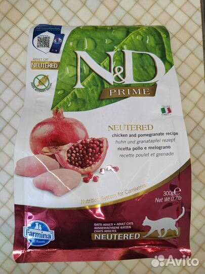 Сухой корм для кошек Farmina N&D Prime chicken