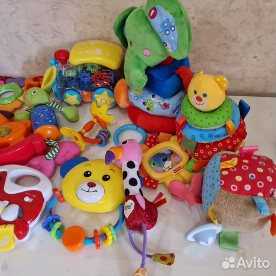 Игрушки, погремушки, грызунки пакетом