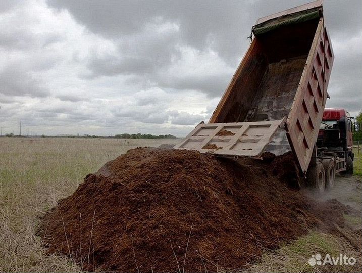 Торф, навоз, чернозем, щебень, песок