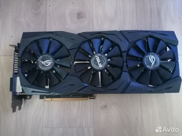 Видеокарта gtx 1060 6gb asus strix
